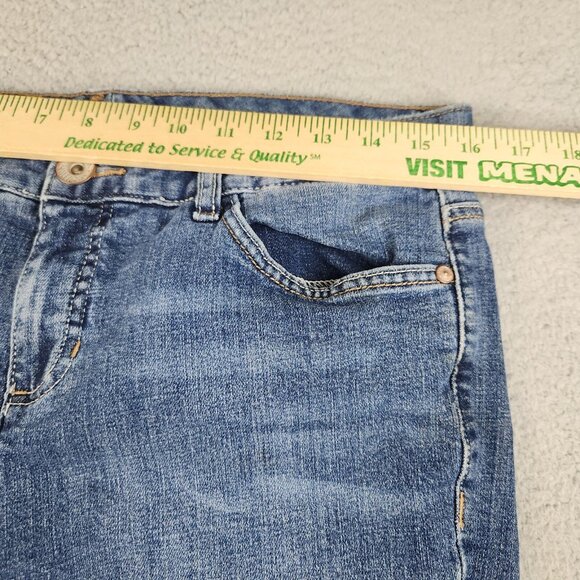 Tommy Hilfiger Jeans Women's 10S Blue Hope Bootcut Curvy Denim Pants Stretch - Picture 5 of 11